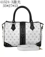 louis vuitton sac femmes 2013 createur rectangle handsacs lv415243 blanc noir